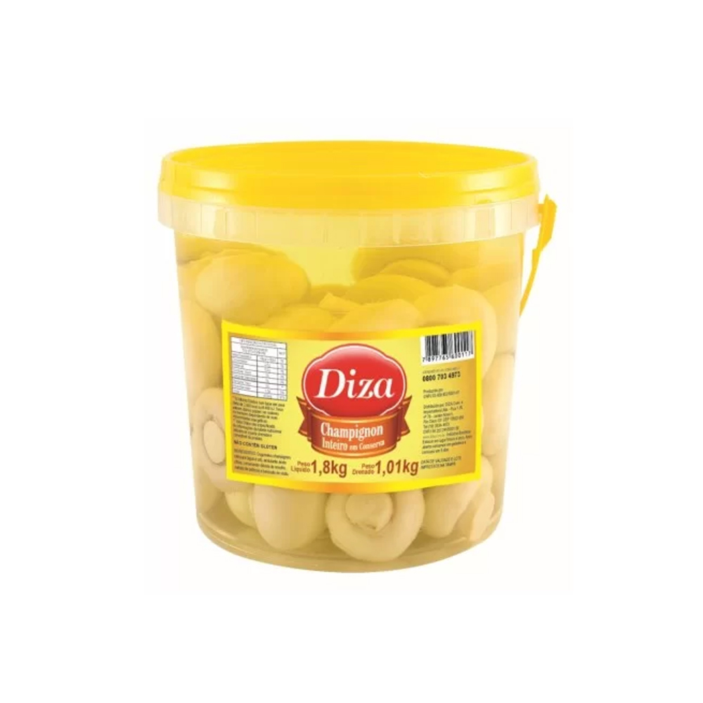 CHAMPIGNON INTEIRO BALDE DIZA 1,01KG<br> CHAMPIGNON INTEIRO BALDE DIZA 1,01KG<br>