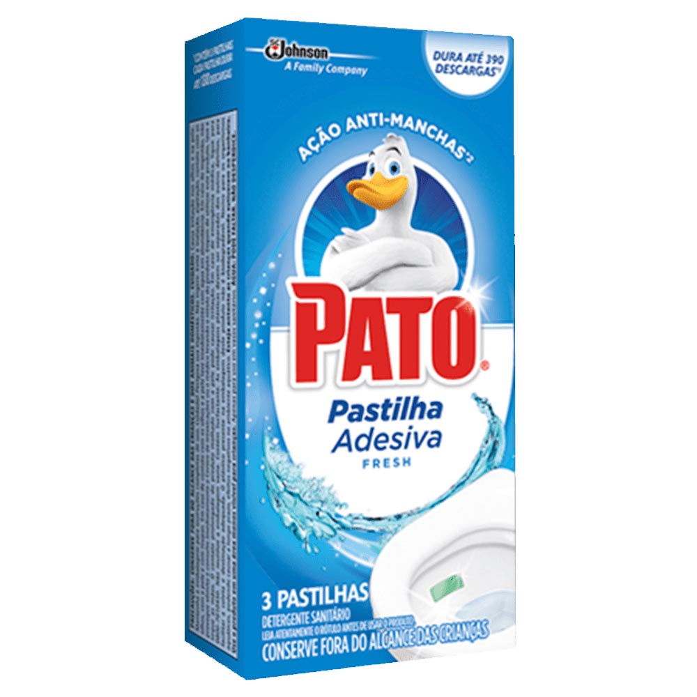 PASTILHA  ADESIVA FRESH C/3 - PATO PASTILHA  ADESIVA FRESH C/3 - PATO