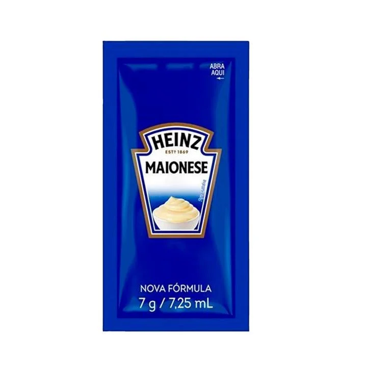 CAIXA MAIONESE 7G HEINZ  144 SACHES                                                                                                                                                                           CAIXA MAIONESE 7G HEINZ  144 SACHES