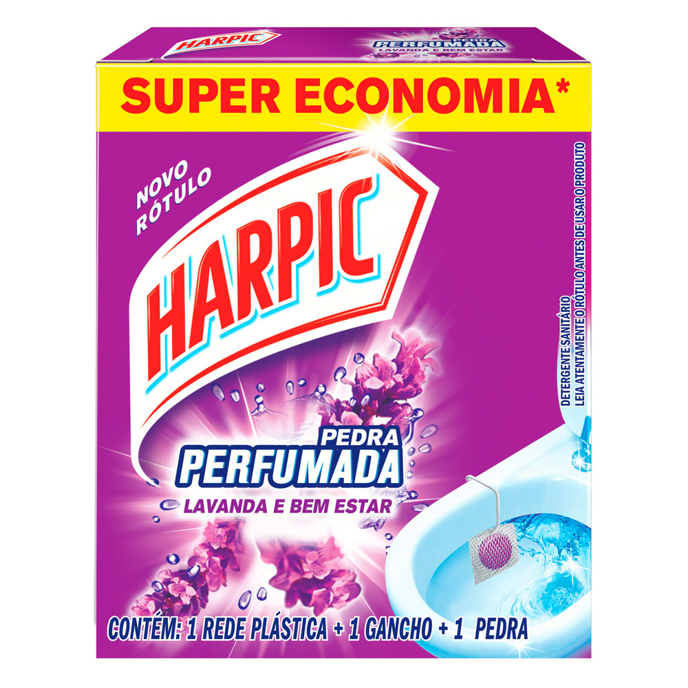 PEDRA SANITÁRIA LAVANDA HARPIC 20G                               PEDRA SANITÁRIA LAVANDA HARPIC 20G