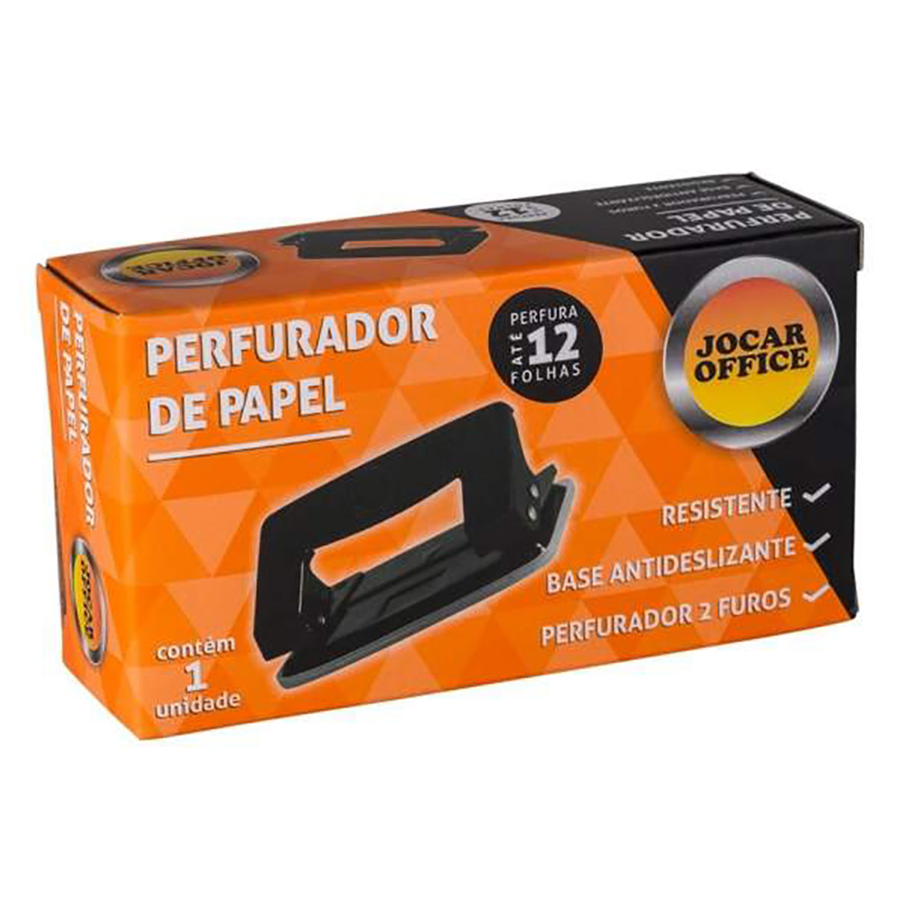 PERFURADOR 2 FUROS 12FLS - JOCAR                               PERFURADOR 2 FUROS 12FLS - JOCAR
