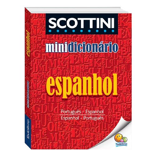 DICIONARIO MINI ESCOLAR ESPANHOL SCOTTINI 1096150      DICIONARIO MINI ESCOLAR ESPANHOL SCOTTINI 1096150