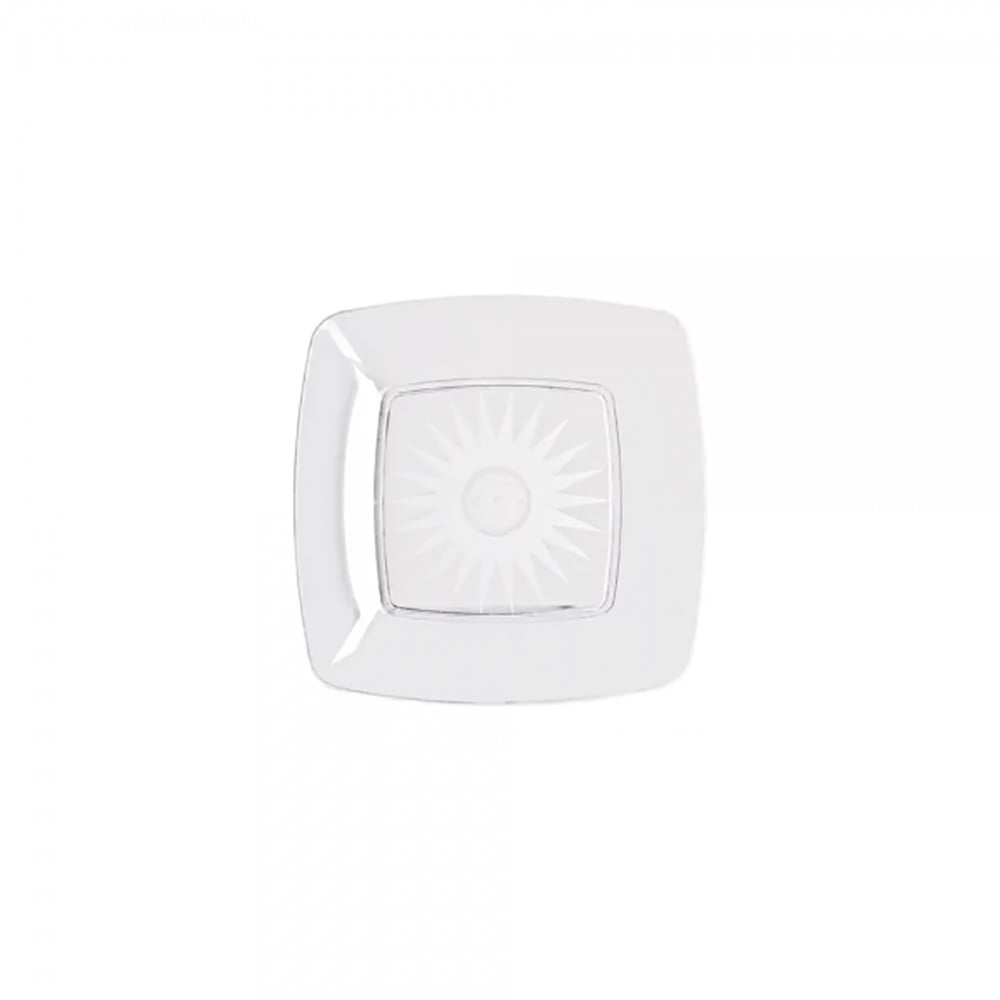 PRATO PLÁSTICO DESCARTÁVEL QUADRADO 18CM BRANCO STRAWPLAST C/10 UNIDADES PRATO PLÁSTICO DESCARTÁVEL QUADRADO 18CM BRANCO STRAWPLAST C/10 UNIDADES