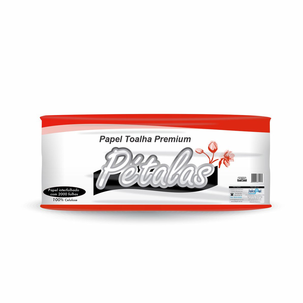 PAPEL TOALHA INTERFOLHADO 100% CELULOSE 23X20 PÉTALAS COM 2000 FOLHAS PAPEL TOALHA INTERFOLHADO 100% CELULOSE 23X20 PÉTALAS COM 2000 FOLHAS