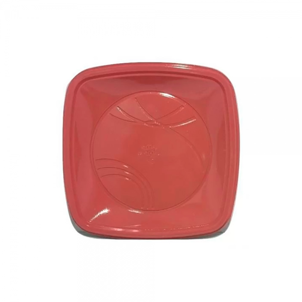 PRATO PLÁSTICO DESCARTÁVEL QUADRADO 21CM VERMELHO TRIK C/10 UNIDADES PRATO PLÁSTICO DESCARTÁVEL QUADRADO 21CM VERMELHO TRIK C/10 UNIDADES