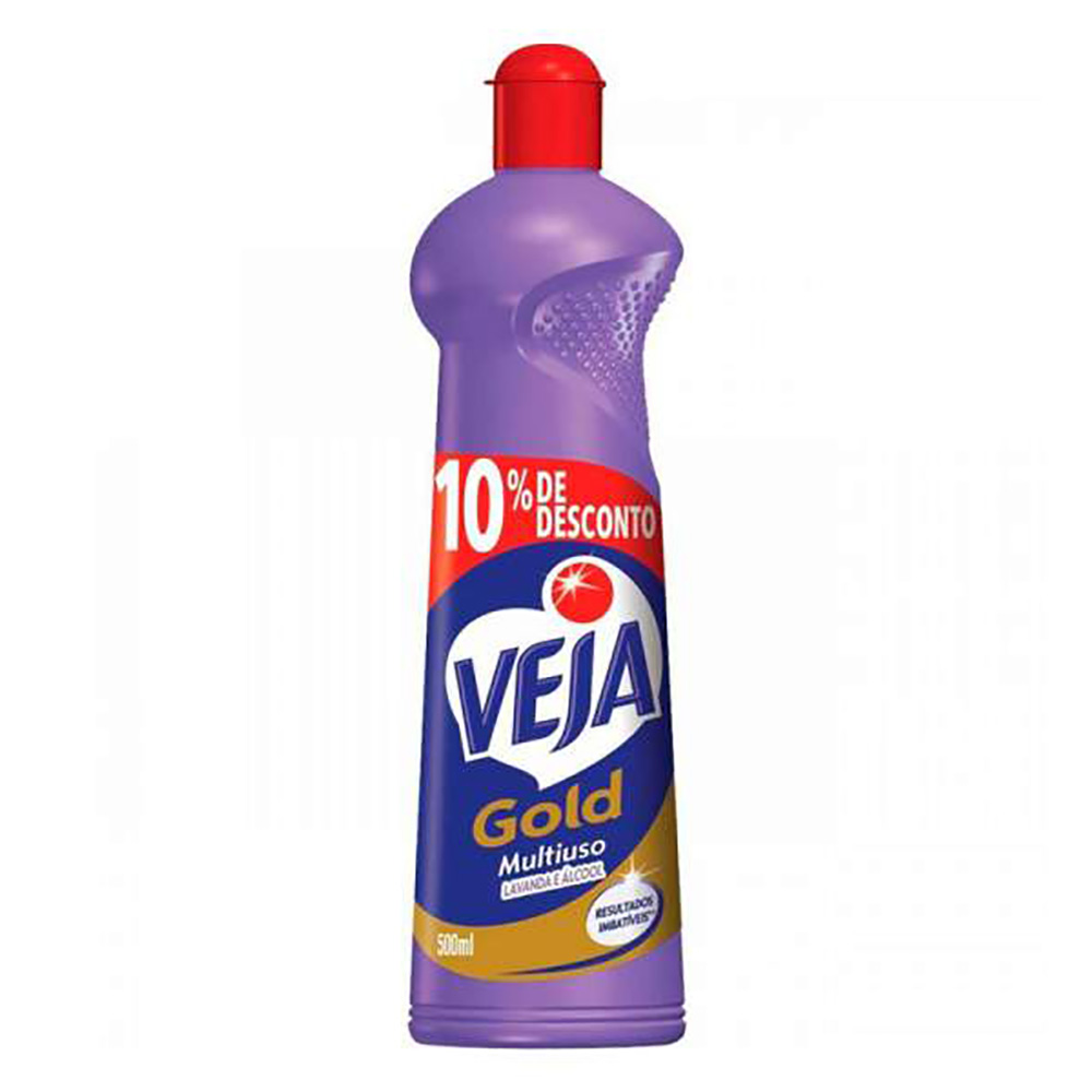 LIMPADOR VEJA MULTIUSO LAVANDA E ALCOOL 500ML  LIMPADOR VEJA MULTIUSO LAVANDA E ALCOOL 500ML