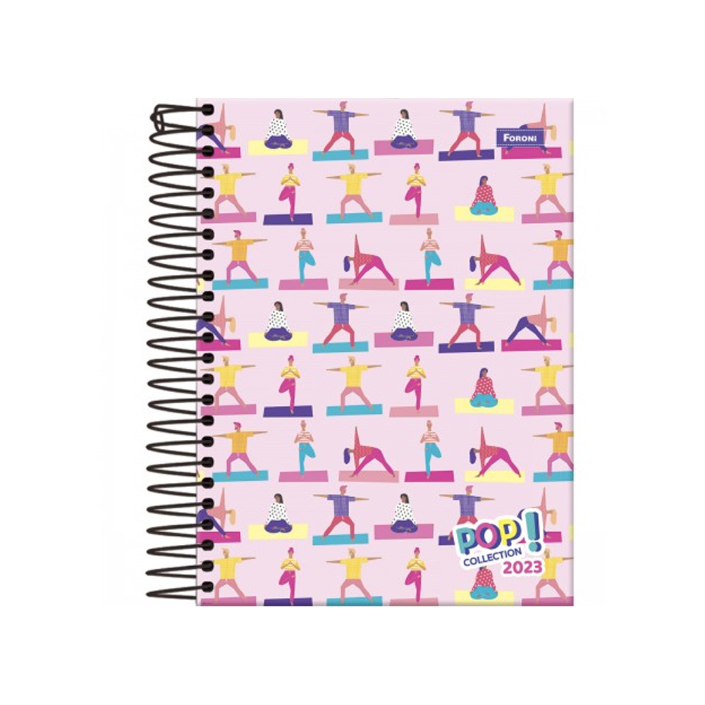 AGENDA POP COLLECTION 176 FOLHAS - FORONI                          AGENDA POP COLLECTION 176 FOLHAS - FORONI