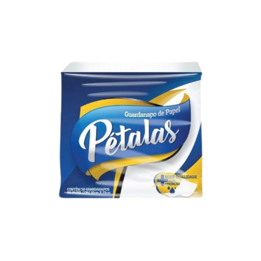 GUARDANAPO DE PAPEL 30CMx33CM PACOTE COM 50 FOLHAS PÉTALAS  GUARDANAPO DE PAPEL 30CMx33CM PACOTE COM 50 FOLHAS PÉTALAS