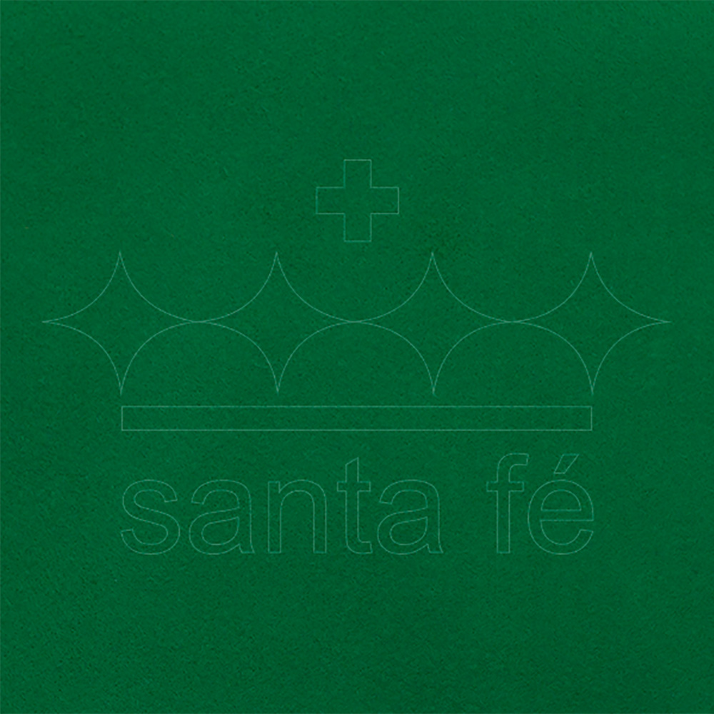 Feltro Liso Verde Brilhar 35CMX1M 180g Santa Fé              Feltro Liso Verde Brilhar 35CMX1M 180g Santa Fé