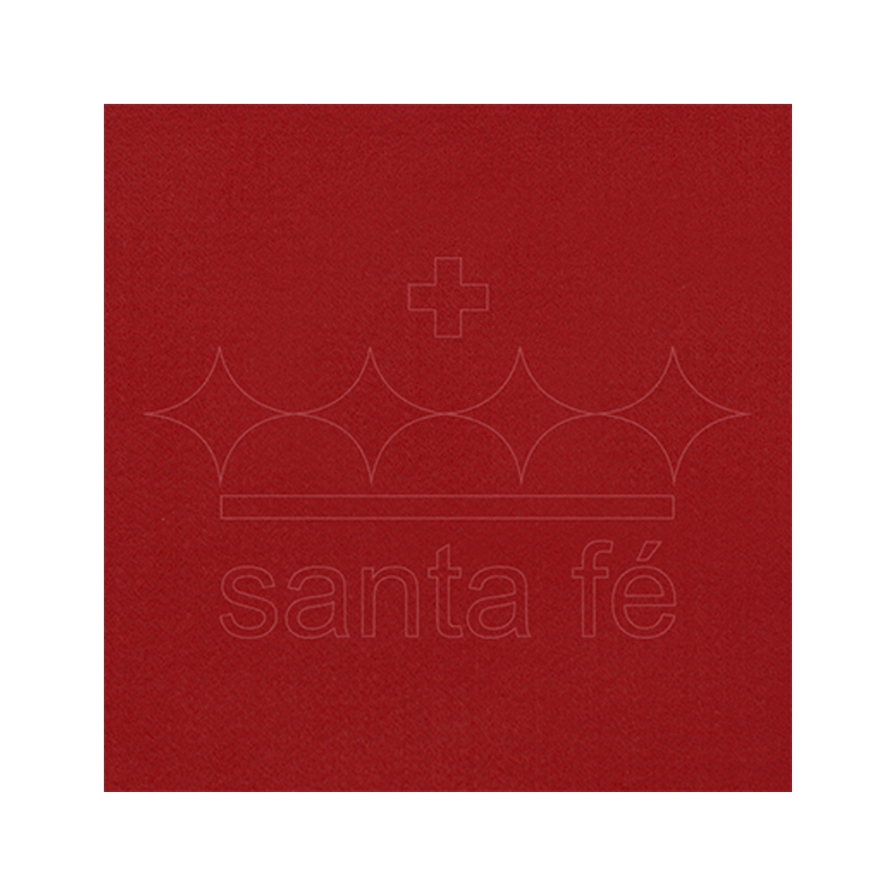FELTRO LISO COR VERMELHO NOEL TAMANHO 50X70 180G SANTA FE                    FELTRO LISO COR VERMELHO NOEL TAMANHO 50X70 180G SANTA FE