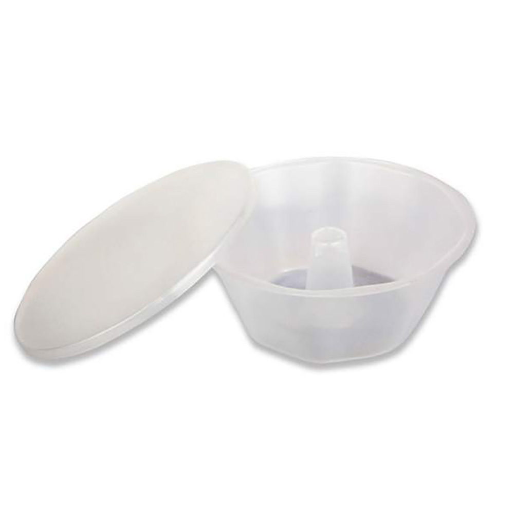 POTE C/TAMPA P/ PUDIM 150ML CRISTAL C/10 UNIDADES WER        POTE C/TAMPA P/ PUDIM 150ML CRISTAL C/10 UNIDADES WER