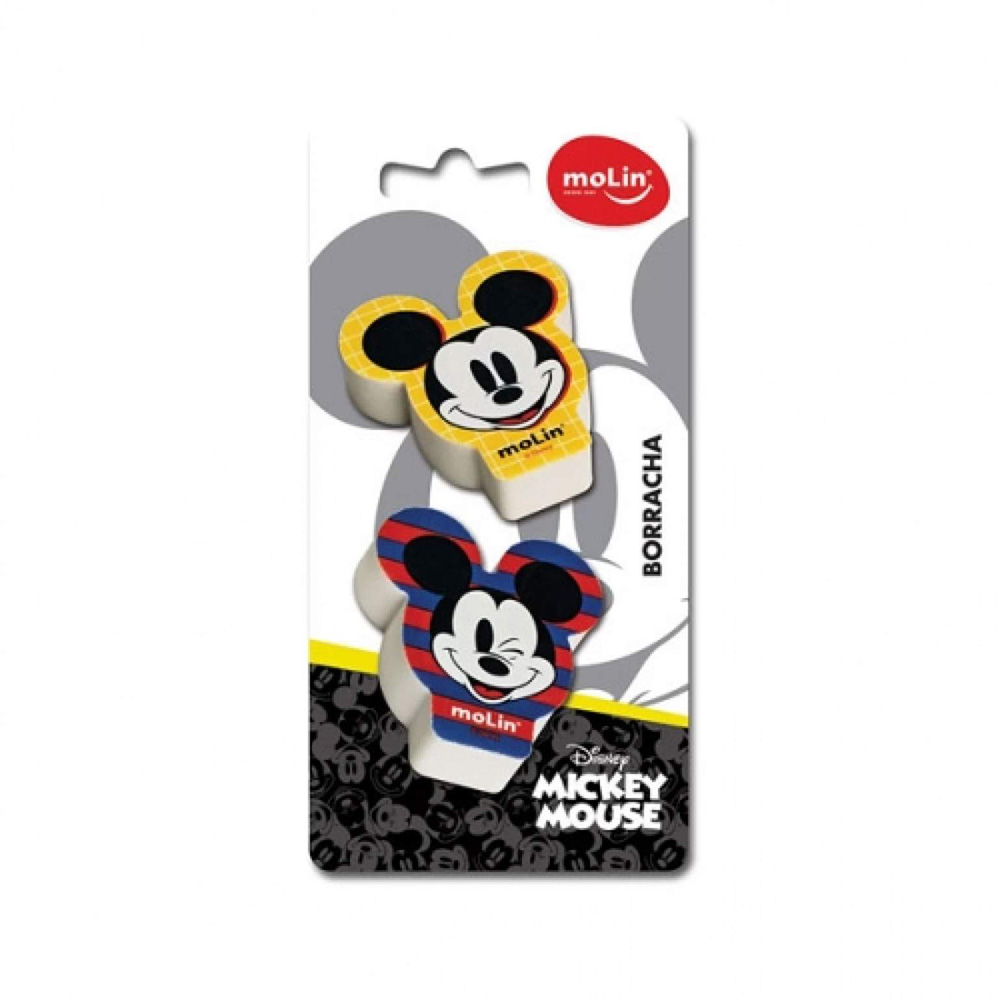 BORRACHA MICKEY C/2 UNIDADES - MOLIN BORRACHA MICKEY C/2 UNIDADES - MOLIN