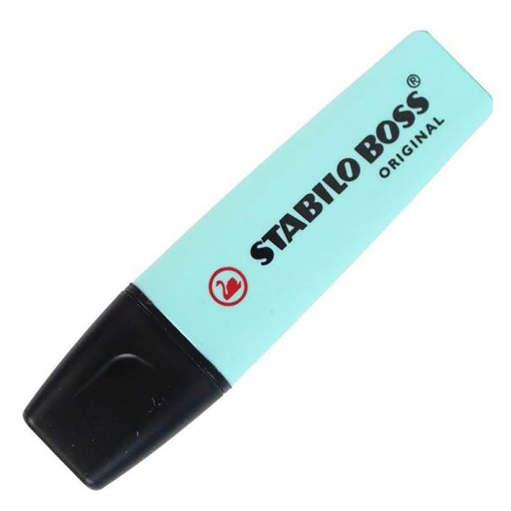 MARCA TEXTO STABILO BOSS AZUL PASTEL BL                        MARCA TEXTO STABILO BOSS AZUL PASTEL BL