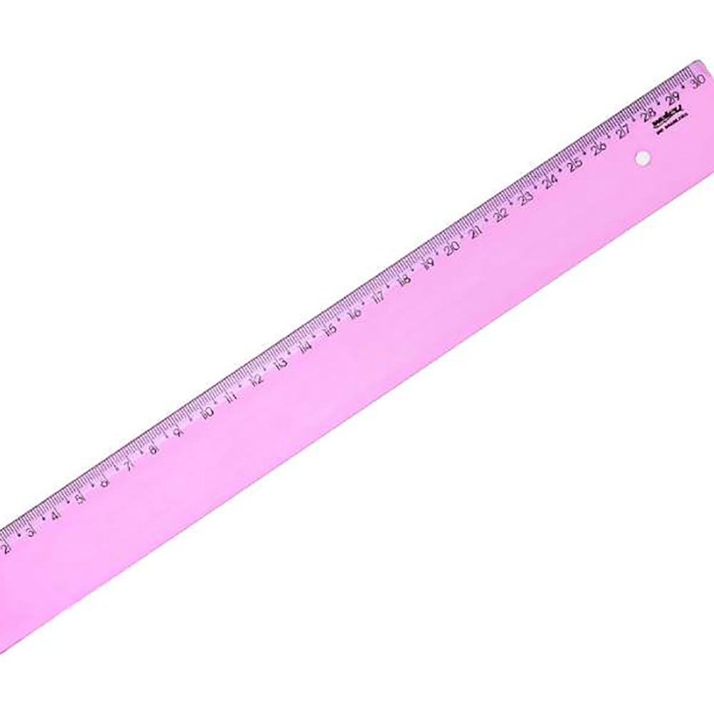 REGUA DE 30CM NEW LINE ROSA                                             REGUA DE 30CM NEW LINE ROSA