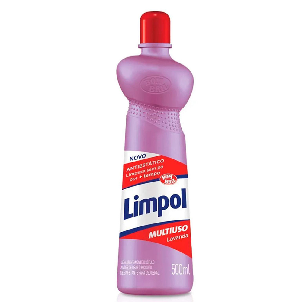 LIMPADOR MULTIUSO LIMPOL LAVANDA 500ML                 LIMPADOR MULTIUSO LIMPOL LAVANDA 500ML