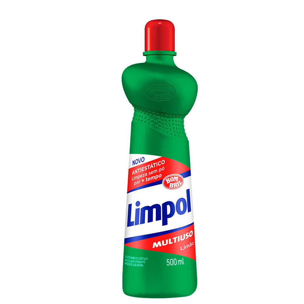 LIMPADOR MULTIUSO LIMPOL LIMAO 500ML                LIMPADOR MULTIUSO LIMPOL LIMAO 500ML