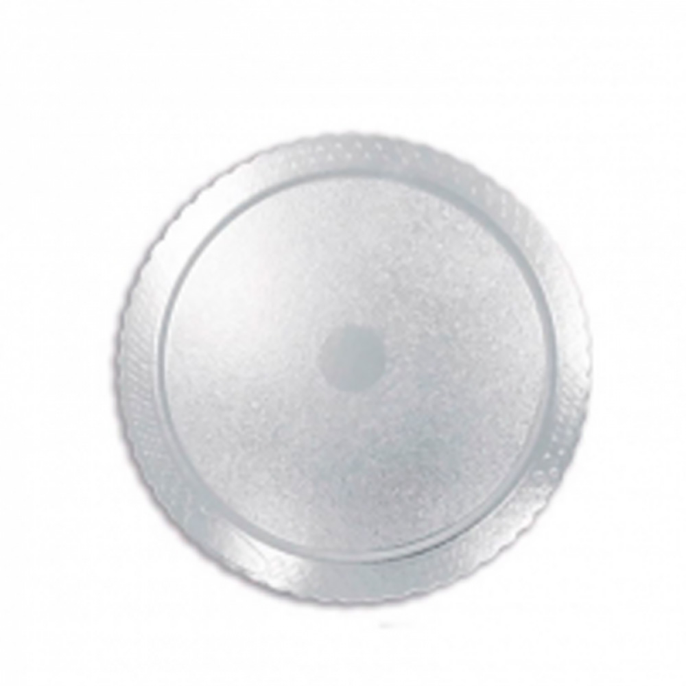 BASE P/ BOLO CAKE BOARD REDONDO 21CM PRATA - ULTRAFEST                            BASE P/ BOLO CAKE BOARD REDONDO 21CM PRATA - ULTRAFEST
