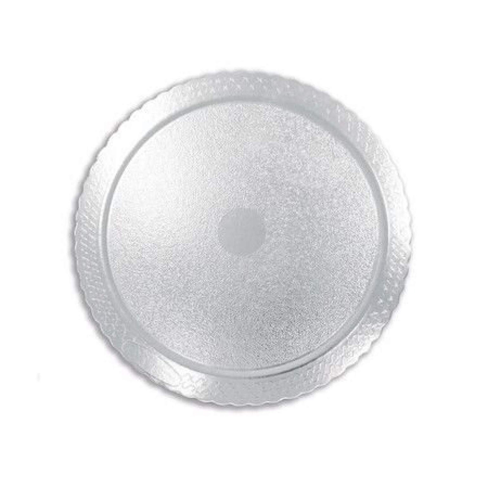 BASE P/ BOLO CAKE BOARD REDONDO 28 PRATA - ULTRAFEST                            BASE P/ BOLO CAKE BOARD REDONDO 28 PRATA - ULTRAFEST