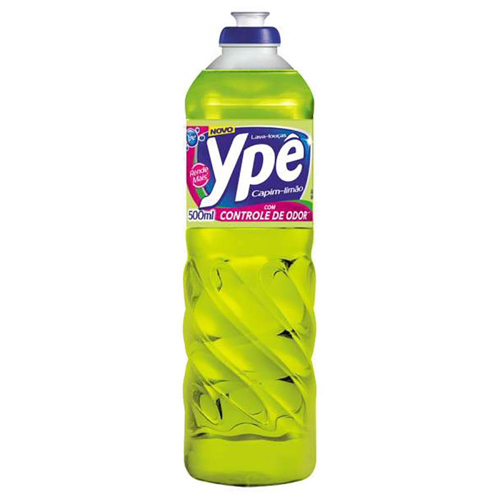 DETERGENTE CAPIM LIMAO 500ML YPE  DETERGENTE CAPIM LIMAO 500ML YPE