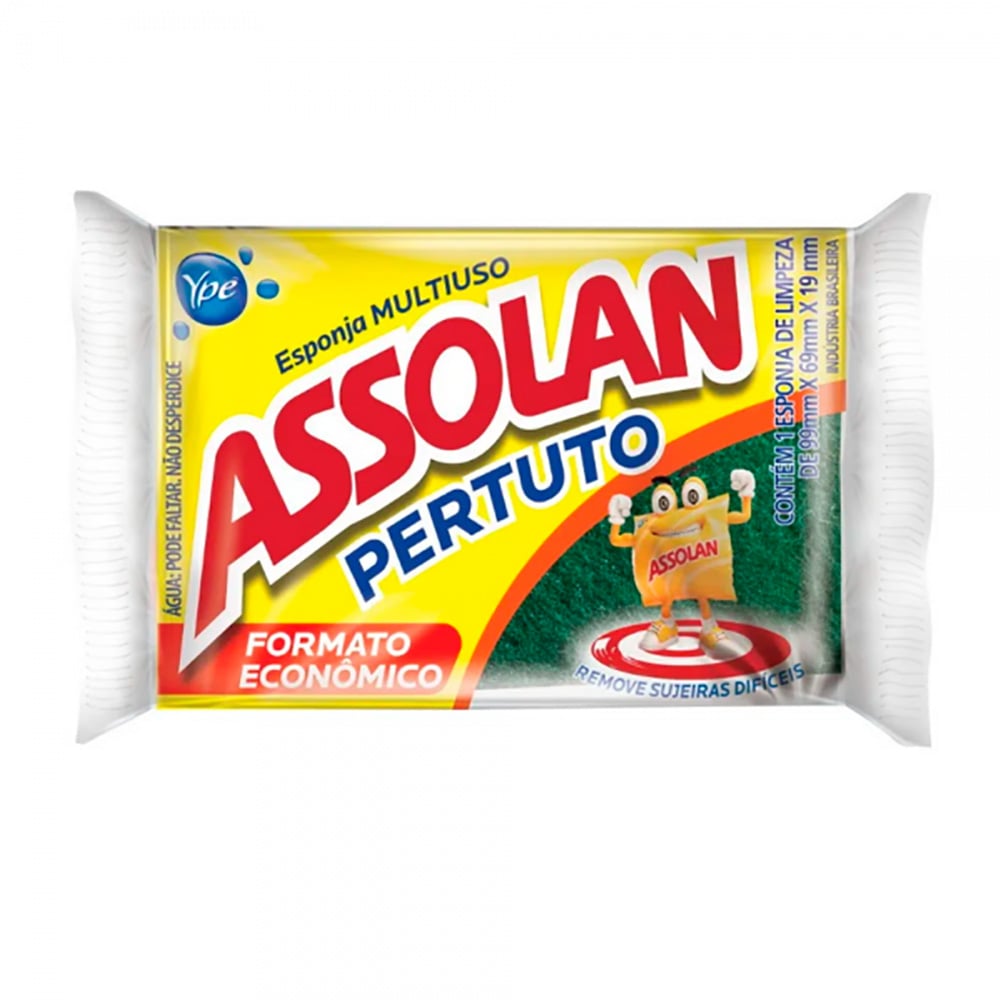 ESPONJA ASSOLAN MULTIUSO PERTUTO YPE ESPONJA ASSOLAN MULTIUSO PERTUTO YPE