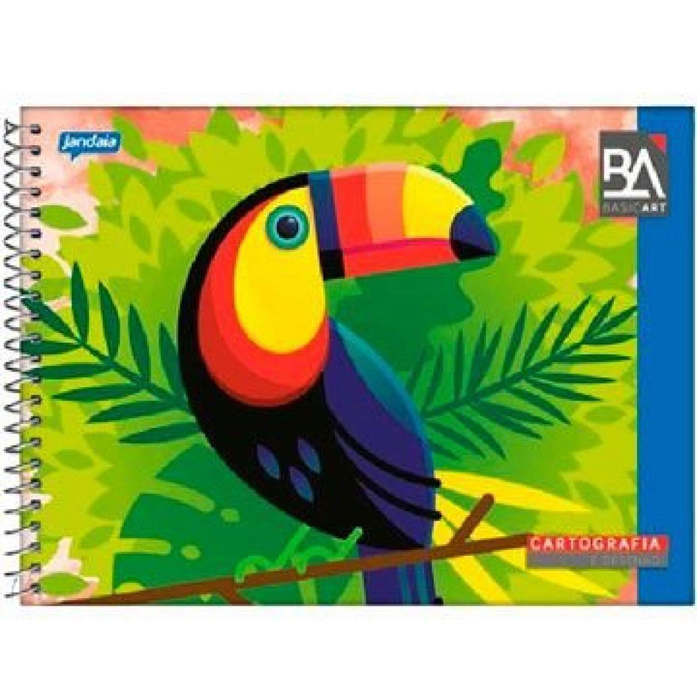 CADERNO CARTOGRAFIA E DESENHO CAPA DURA 96 FOLHAS - JANDAIA CADERNO CARTOGRAFIA E DESENHO CAPA DURA 96 FOLHAS - JANDAIA