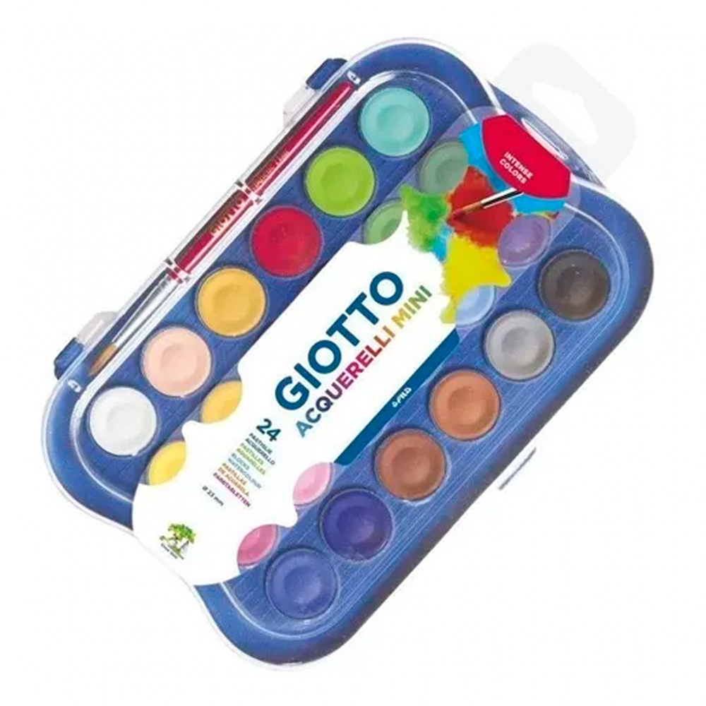 AQUARELA 24 CORES - GIOTTO                                     AQUARELA 24 CORES - GIOTTO