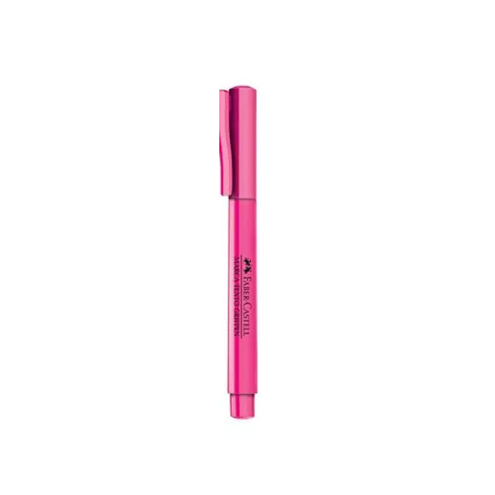 MARCA TEXTO GRIFPEN ROSA BLISTER - FABER CASTELL<br> MARCA TEXTO GRIFPEN ROSA BLISTER - FABER CASTELL<br>