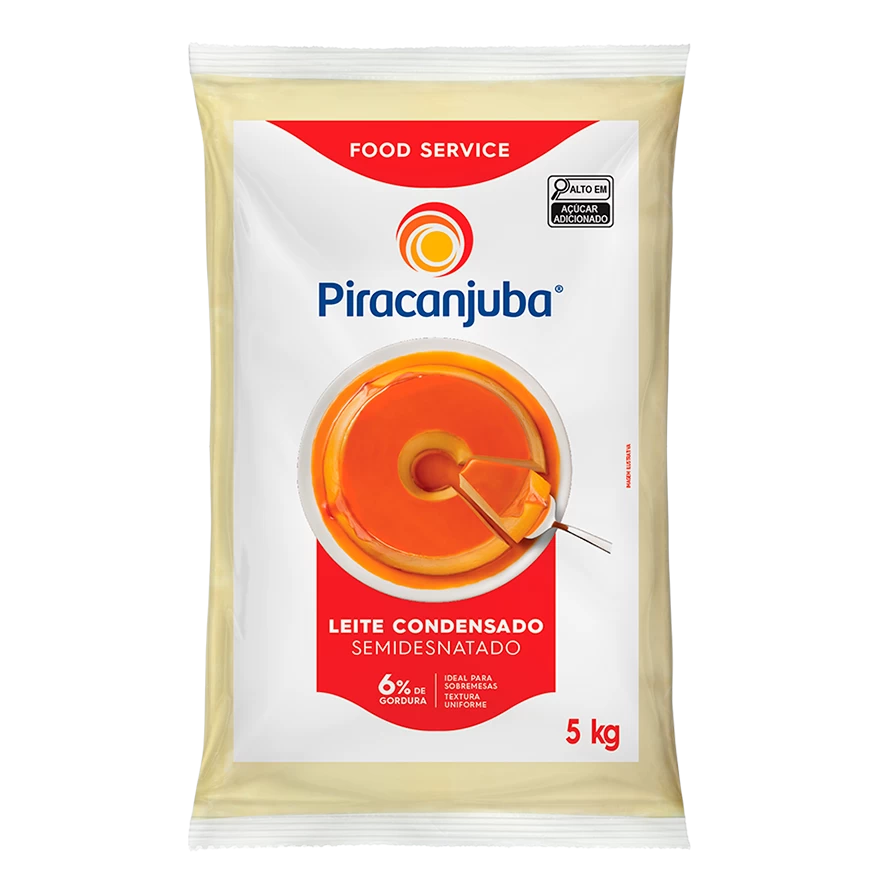 LEITE CONDENSADO SEMIDESNATADO 5KG PIRACANJUBA                             LEITE CONDENSADO SEMIDESNATADO 5KG PIRACANJUBA