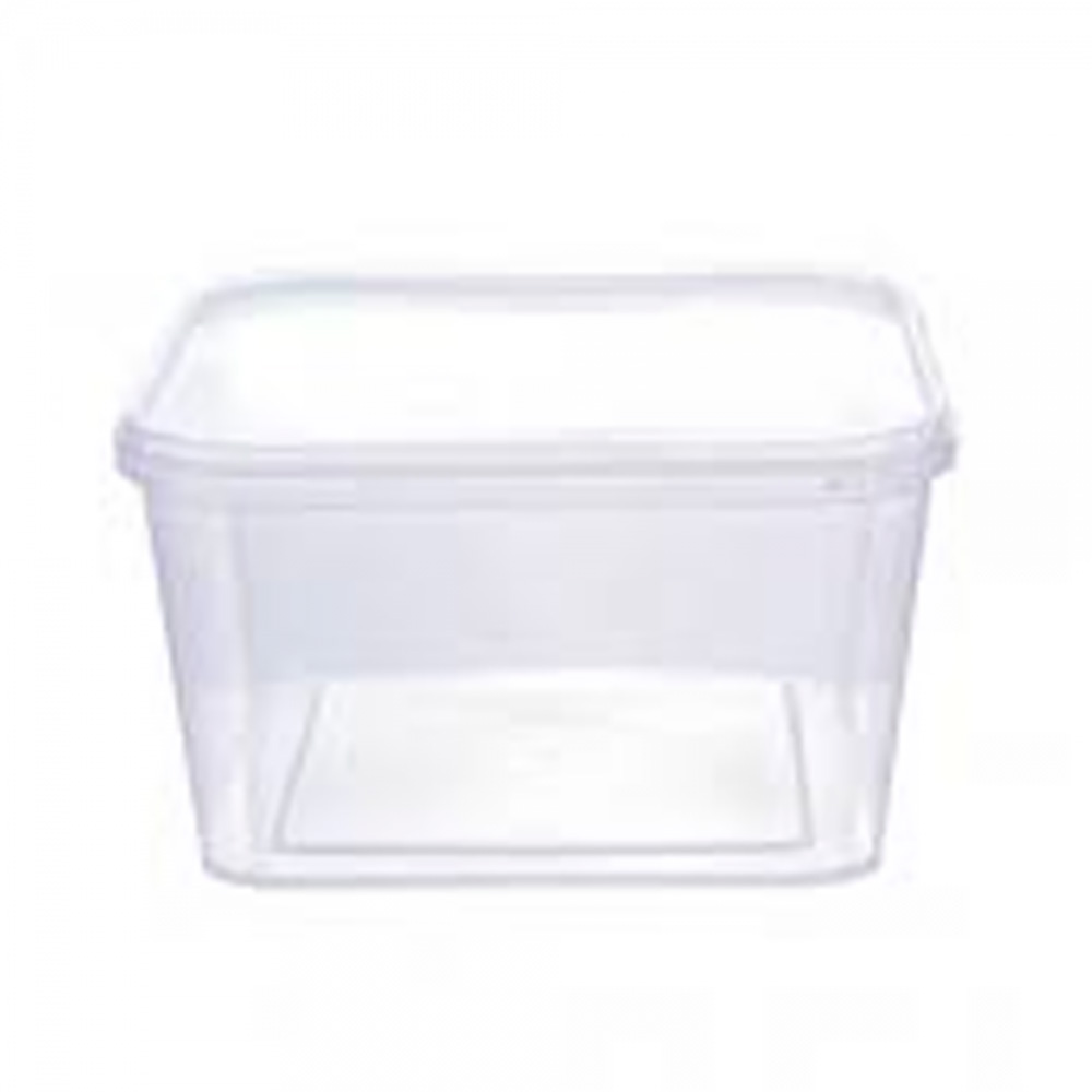Pote Quadrado com Tampa Lacre 600ML com 10 unidades - Prafesta <br> Pote Quadrado com Tampa Lacre 600ML com 10 unidades - Prafesta <br>