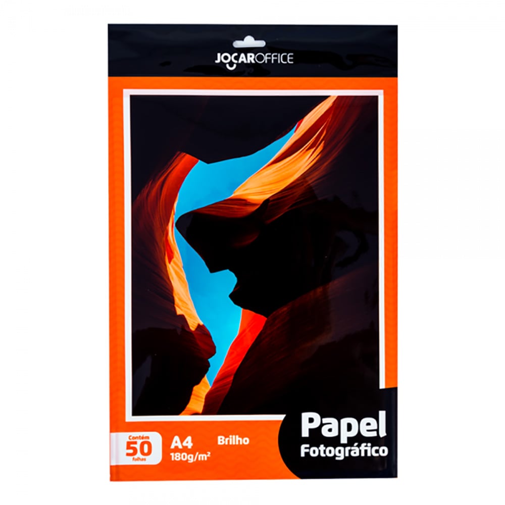 PAPEL FOTOGRÁFICO BRILHO A4 180G/M² C/50FL LEONORA PAPEL FOTOGRÁFICO BRILHO A4 180G/M² C/50FL LEONORA