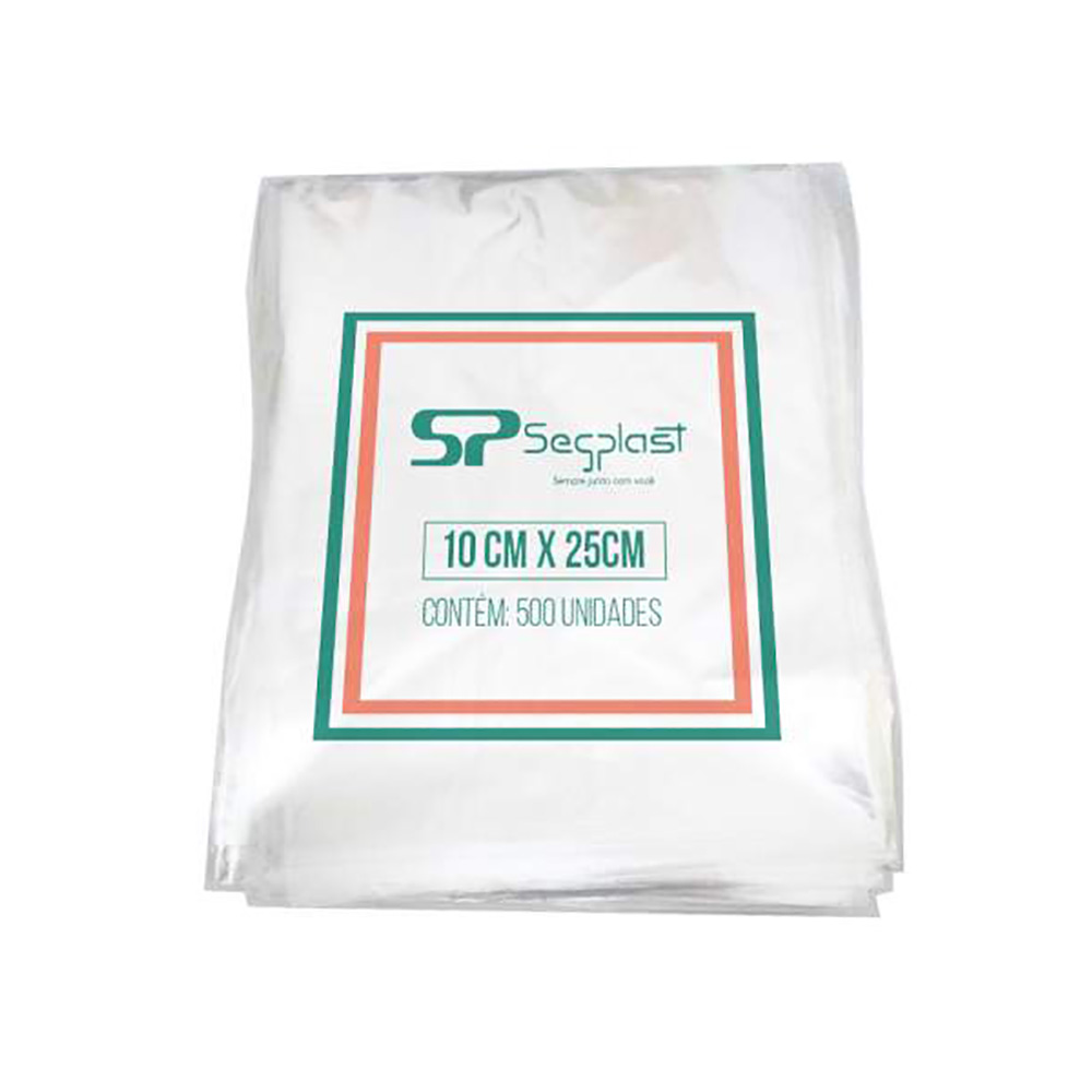 SACO PLÁSTICO ALTA DENSIDADE TAMANHO 10X25 N250G SEGPLAST C/500 UNIDADES                   SACO PLÁSTICO ALTA DENSIDADE TAMANHO 10X25 N250G SEGPLAST C/500 UNIDADES