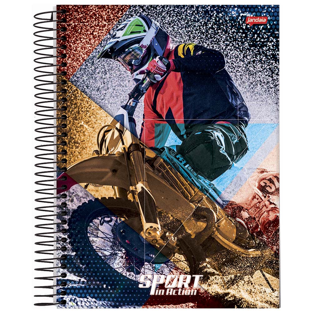 CADERNO UNIVERSITÁRIO SPORT CAPA DURA 12 MATÉRIAS C/192 FOLHAS - JANDAIA CADERNO UNIVERSITÁRIO SPORT CAPA DURA 12 MATÉRIAS C/192 FOLHAS - JANDAIA