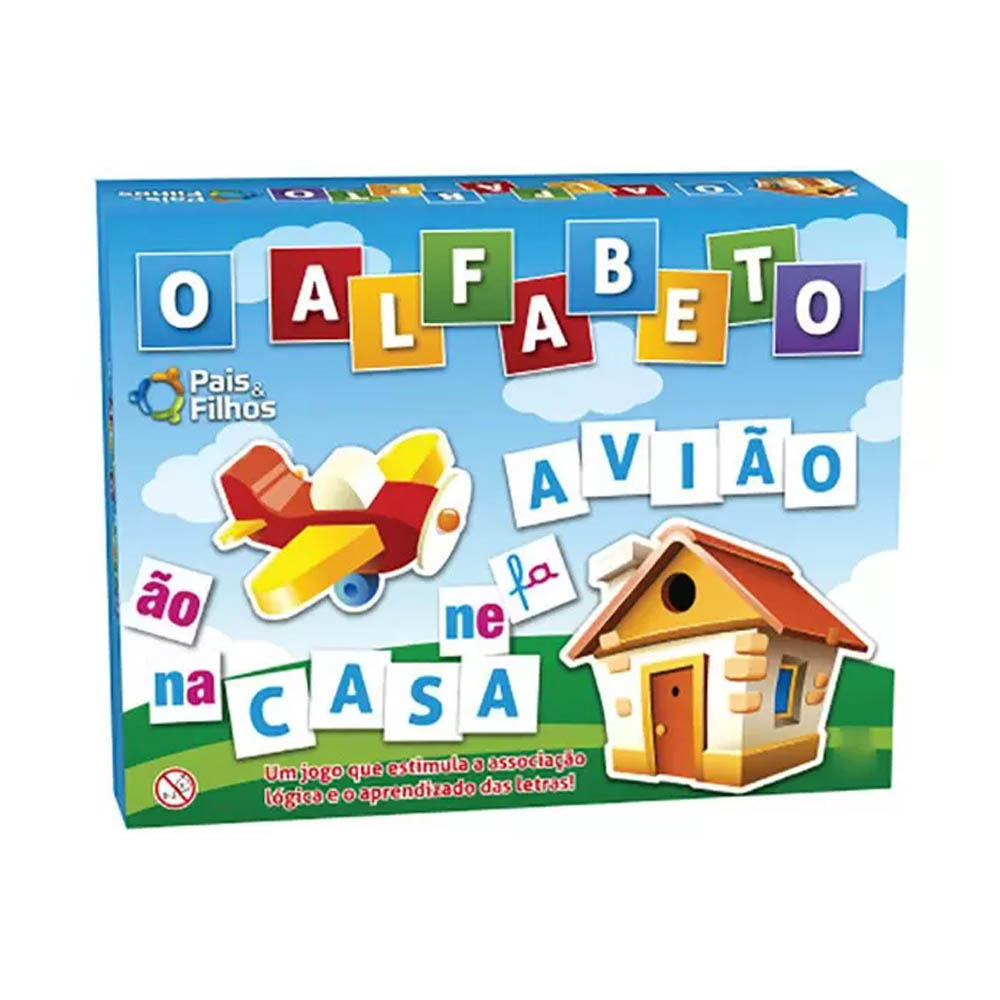 JOGO O ALFABETO - PAIS E FILHOS<br> JOGO O ALFABETO - PAIS E FILHOS<br>
