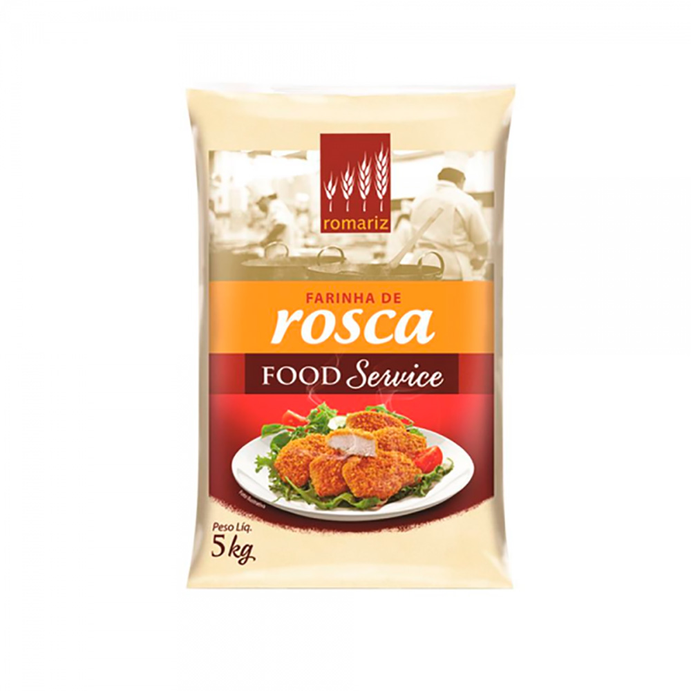 FARINHA DE ROSCA ROMARIZ 5KG                                                                                                                                                                            