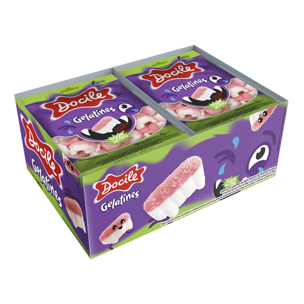 MINI DENTES DE VAMPIRO CITRICO DOCILE 15G 12UN                                                                                                                                                      <br><br> MINI DENTES DE VAMPIRO CITRICO DOCILE 15G 12UN                                                                                                                                                      <br><br>