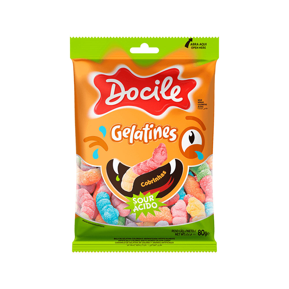 GELATINA COBRINHA CITRICA DOCILE 80G                                                                                                                                                                    GELATINA COBRINHA CITRICA DOCILE 80G