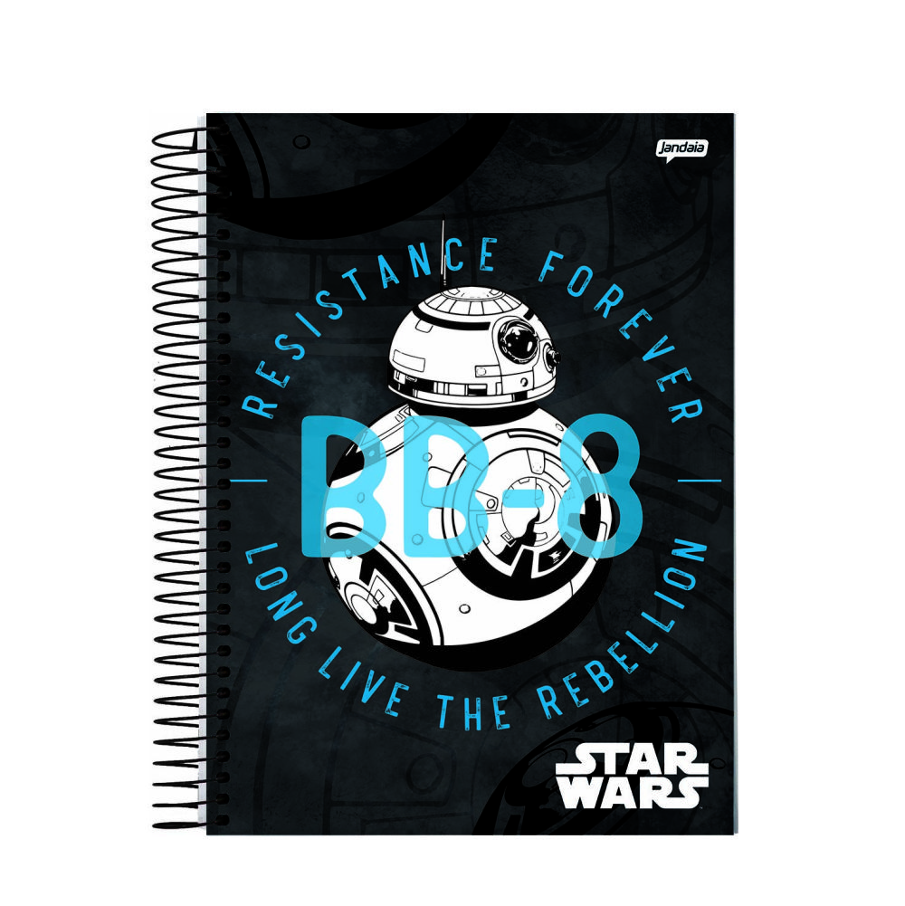 CADERNO UNIVERSITÁRIO 1 MATÉRIA CAPA DURA 80FL STAR WARS JANDAIA CADERNO UNIVERSITÁRIO 1 MATÉRIA CAPA DURA 80FL STAR WARS JANDAIA