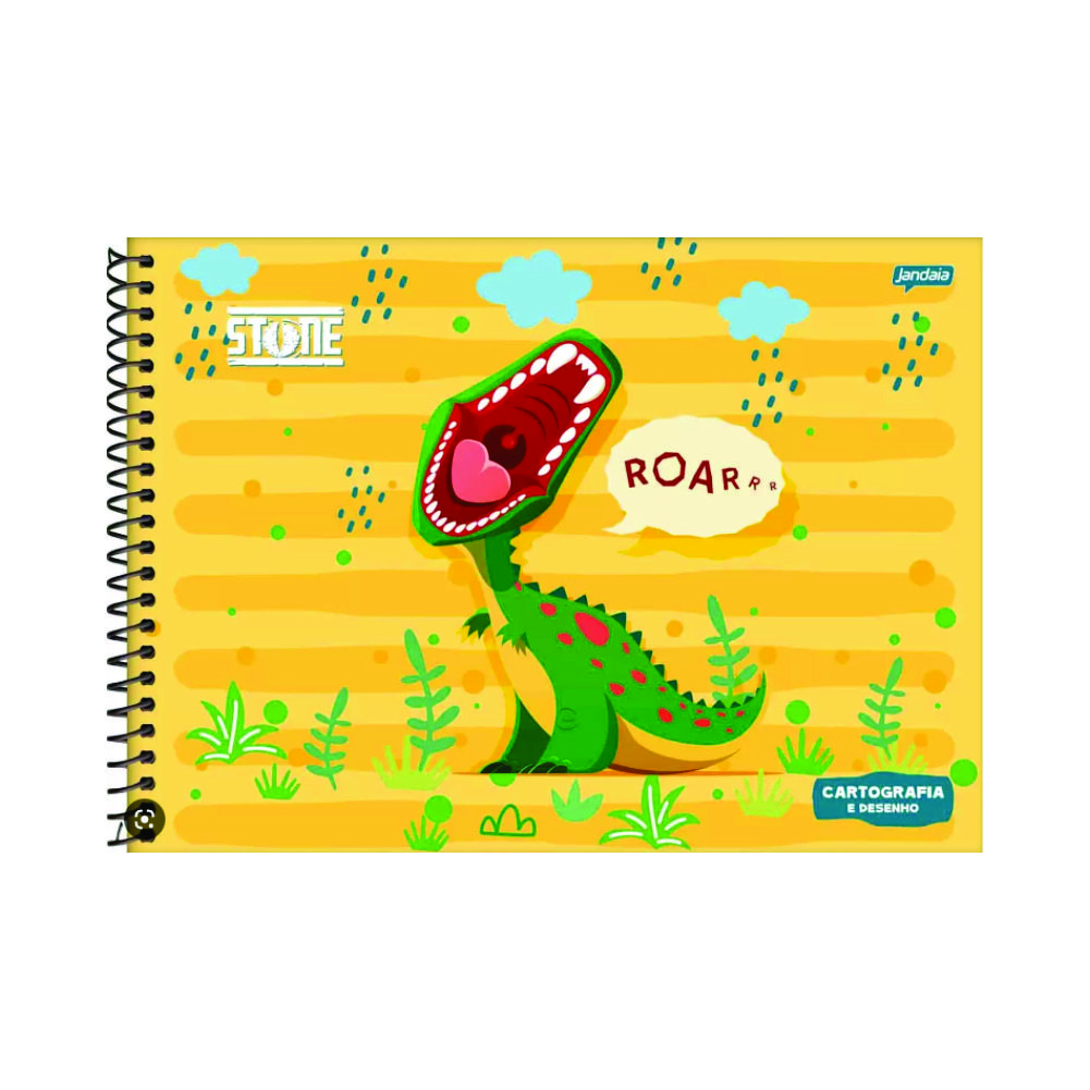 CADERNO CARTOGRAFIA E DESENHO CAPA DURA 80FLS STONE JANDAIA CADERNO CARTOGRAFIA E DESENHO CAPA DURA 80FLS STONE JANDAIA