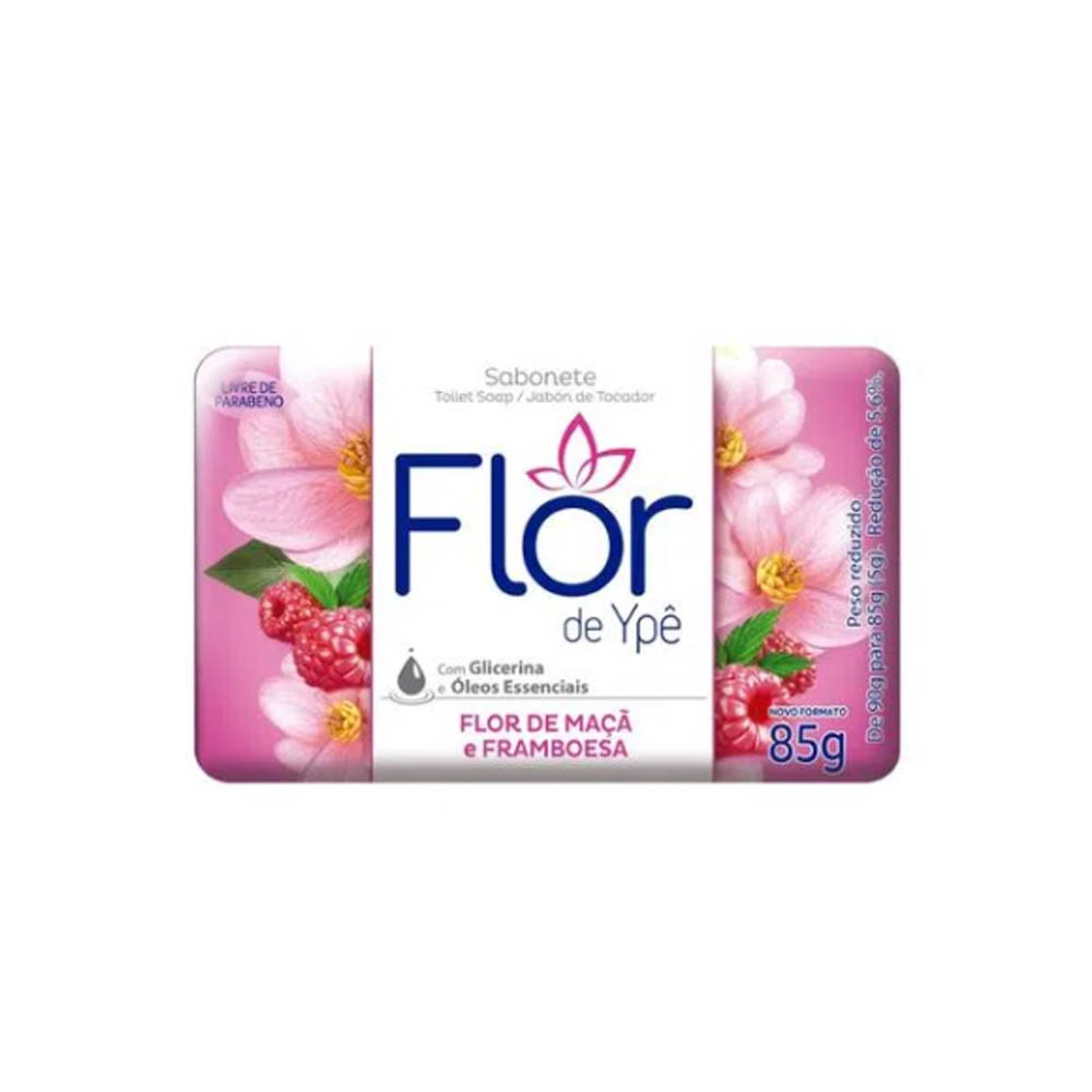 SABONETE FLOR DE YPE FLOR DE MACA E FRAMBOESA 85G                                                                                                                                                        SABONETE FLOR DE YPE FLOR DE MACA E FRAMBOESA 85G
