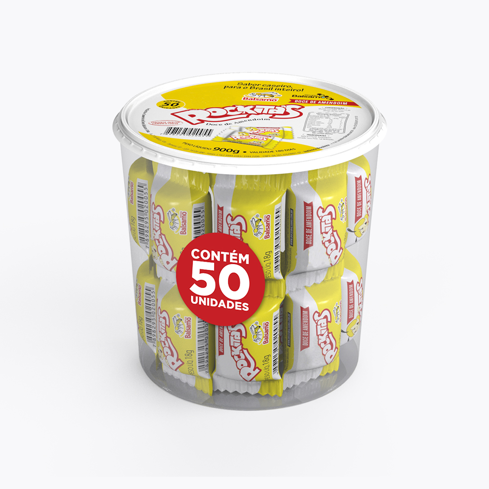 PACOCA ROLHA ROCKITAS COM 50 UN -  BALSAMO