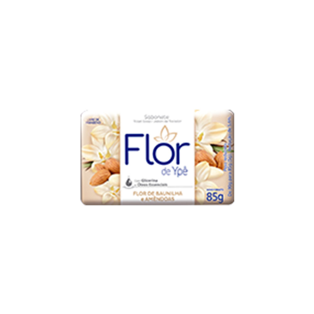 SABONETE FLOR DE YPE FLOR BAUNILHA E AMENDOAS - 85G                                                                                                                                                        SABONETE FLOR DE YPE FLOR BAUNILHA E AMENDOAS - 85G