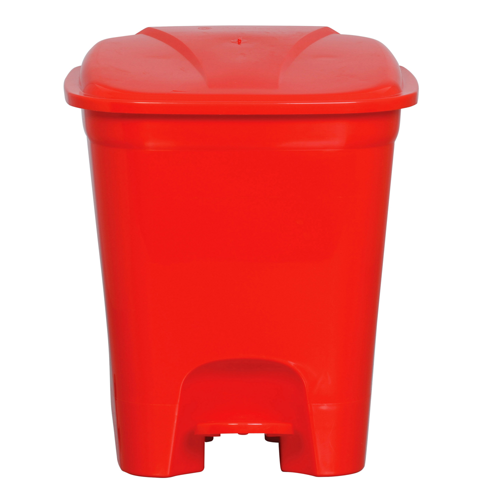 LIXEIRA COM PEDAL QUADRADA 14L - RISCHIOTO   LIXEIRA COM PEDAL QUADRADA 14L - RISCHIOTO