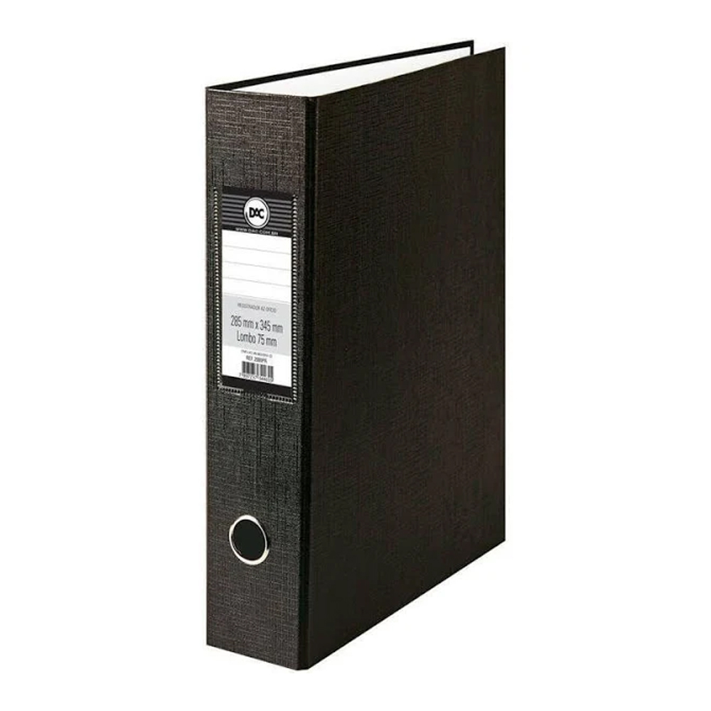 PASTA AZ OF LB 75MM PRETO - DAC <br> PASTA AZ OF LB 75MM PRETO - DAC <br>