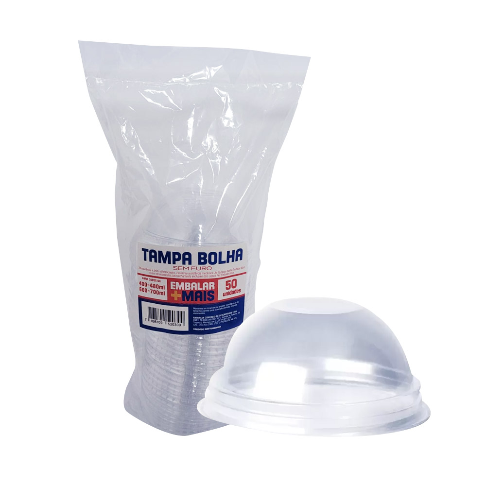 TAMPA BOLHA COPO 400/480/600/700 SEM FURO EMBALAR MAIS 50 UNIDADES<br> TAMPA BOLHA COPO 400/480/600/700 SEM FURO EMBALAR MAIS 50 UNIDADES<br>