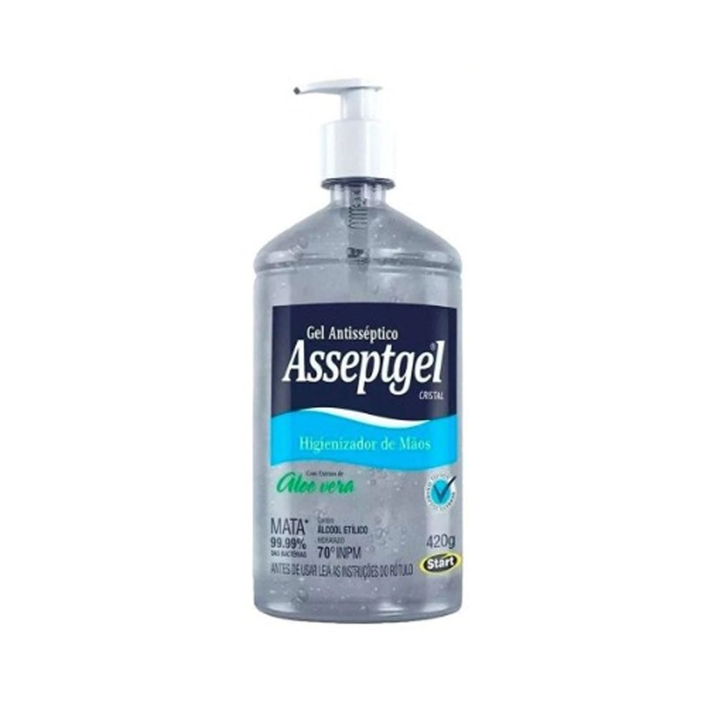 GEL ANTISSEPTICO ASSEPTGEL CRISTAL 420G GEL ANTISSEPTICO ASSEPTGEL CRISTAL 420G