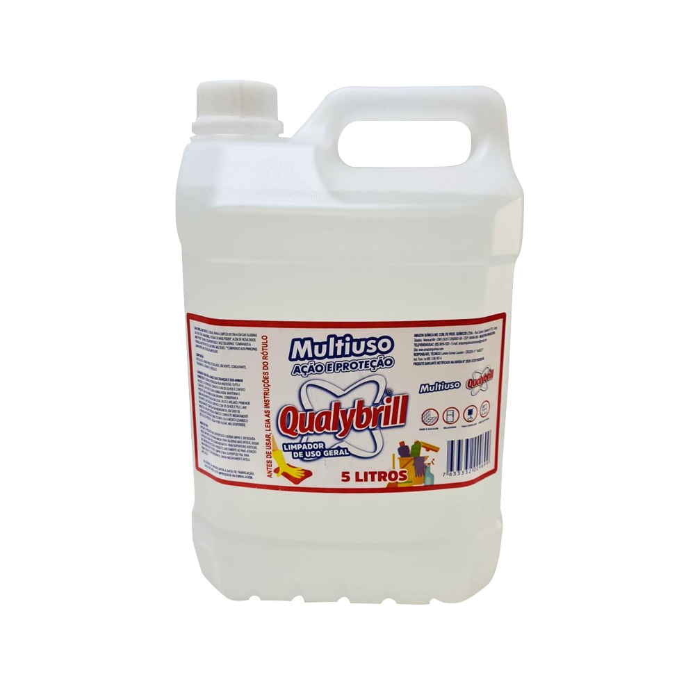 LIMPADOR MULTIUSO QUALYBRILL 5L     LIMPADOR MULTIUSO QUALYBRILL 5L