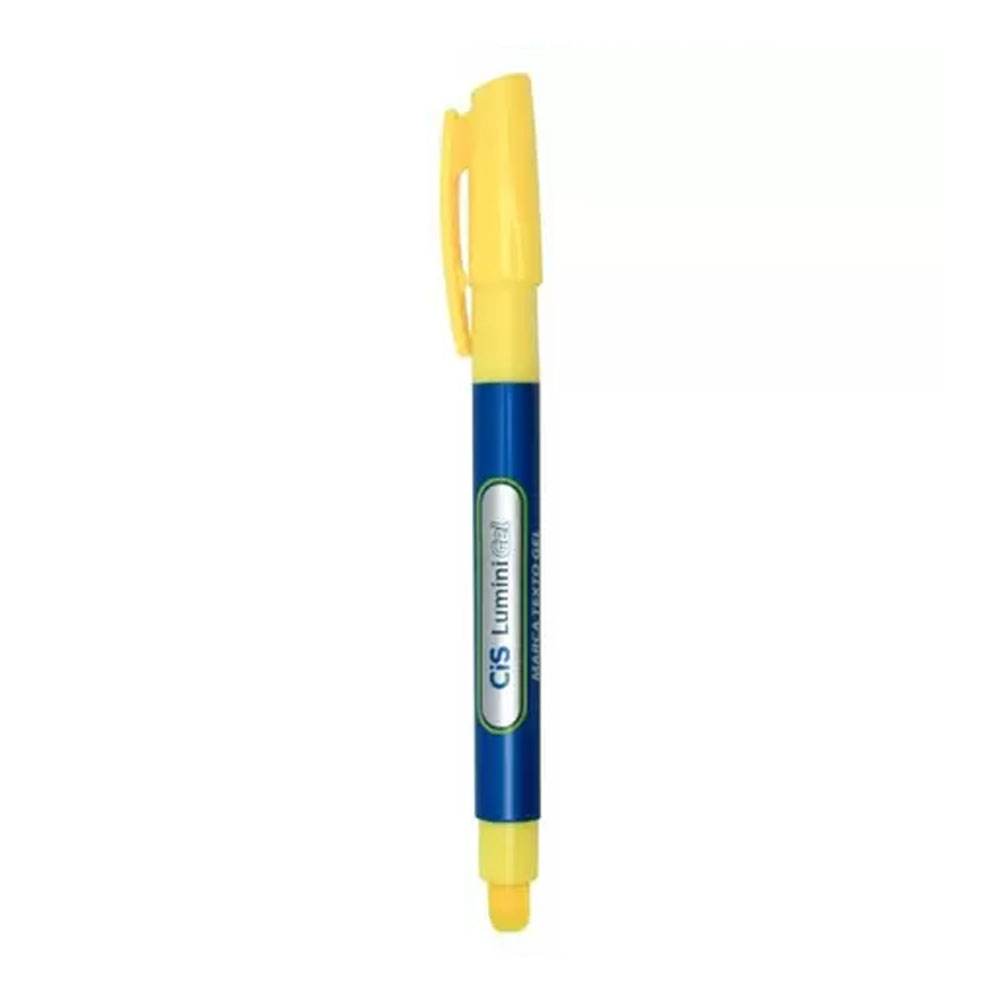 MARCA TEXTO LUMINI GEL AMARELO - CIS MARCA TEXTO LUMINI GEL AMARELO - CIS