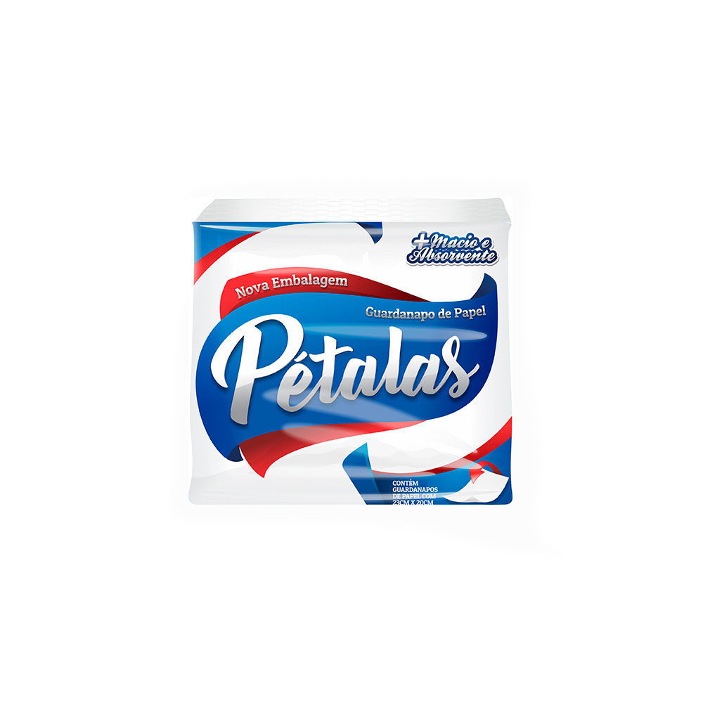 GUARDANAPO 20X23 PACOTE COM 100 UN -  PETALAS  GUARDANAPO 20X23 PACOTE COM 100 UN -  PETALAS