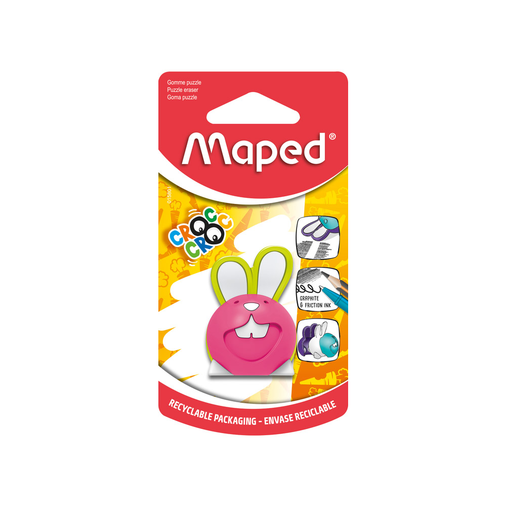 BORRACHA CROC CROC COELHO BLISTER - MAPED BORRACHA CROC CROC COELHO BLISTER - MAPED