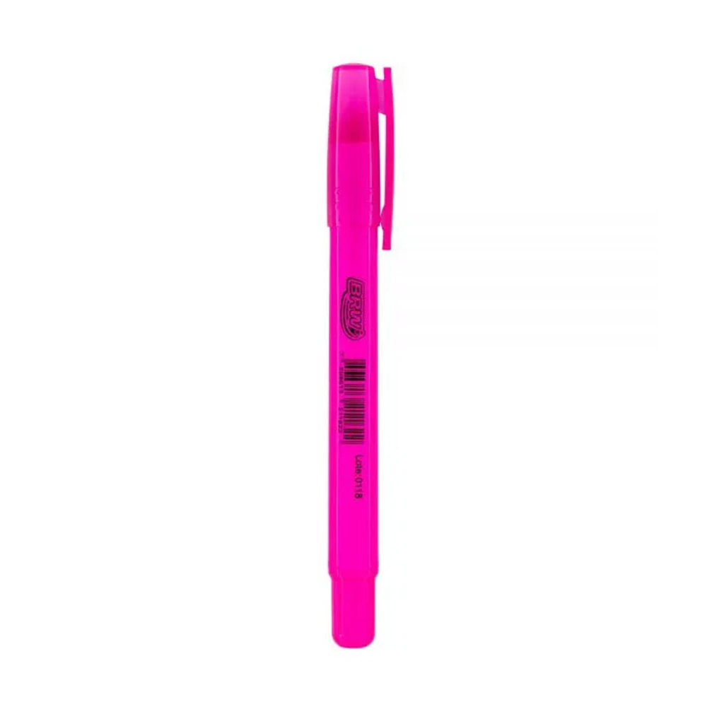 MARCA TEXTO FLUORESCENTE GEL ROSA - BRW  MARCA TEXTO FLUORESCENTE GEL ROSA - BRW